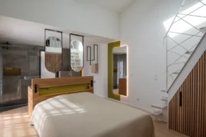 chambre avec bureau mezzanine