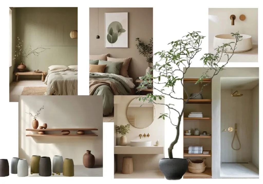 inspiartion japandi chambres & salles de bains